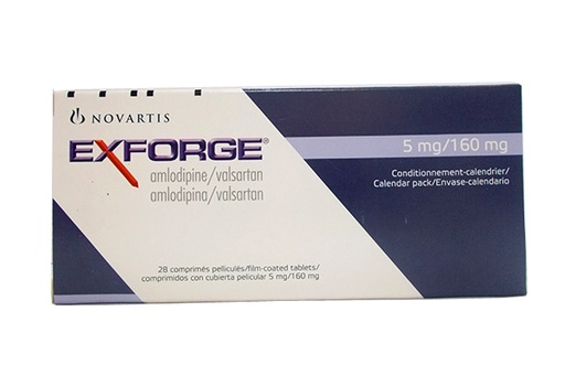 EXFORGE 5/160mg TABS 28's