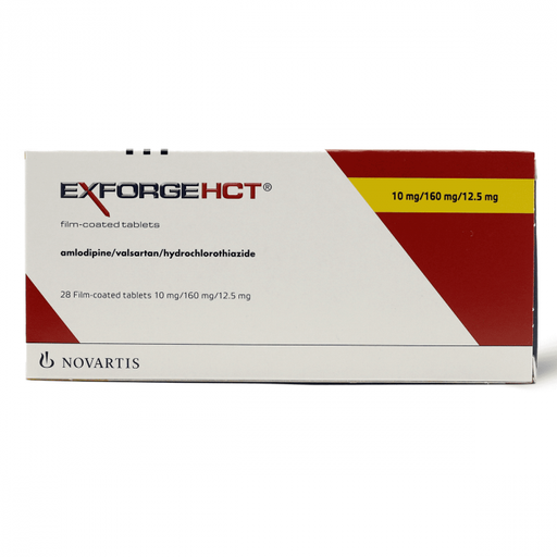 EXFORGE HCT 10/160/12.5mg TABS 28's