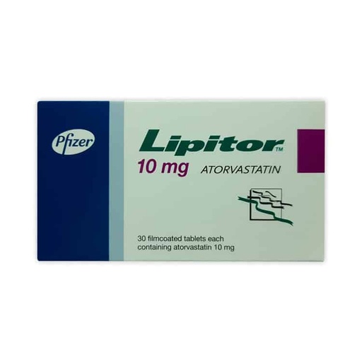LIPITOR 10mg F.C TABS 30's