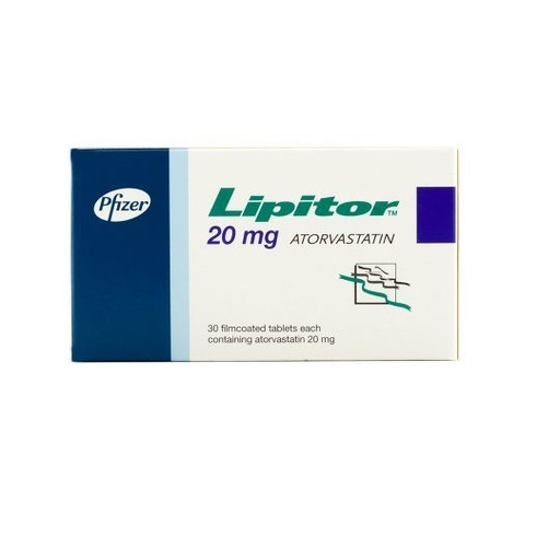 LIPITOR 20mg F.C TABS 30's