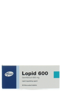 LOPID 600mg F.C TABS 30's