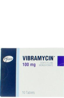 VIBRAMYCIN 100mg TABS 10's