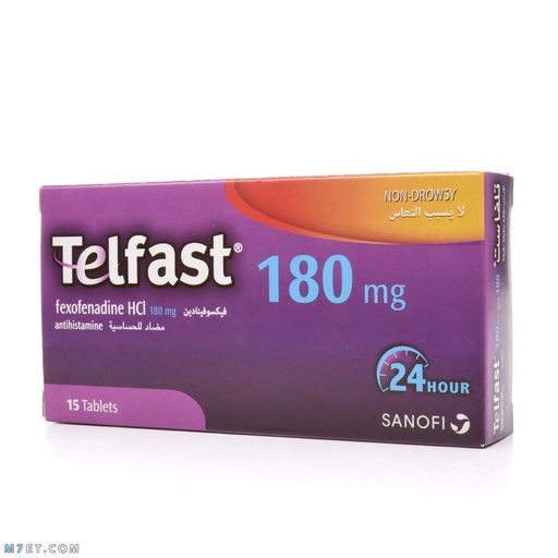 TELFAST 180MG F.C. TAB 15'S