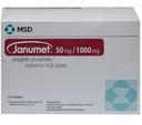 JANUMET 50/1000MG TABLETS 56'S