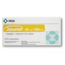 JANUMET 50MG/500MG TABLETS 56'S