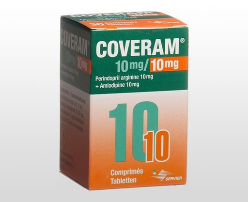 COVERAM 10/10MG TABS 30'S