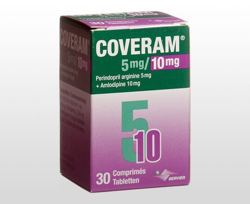 COVERAM 5/10 MG TABS 30'S