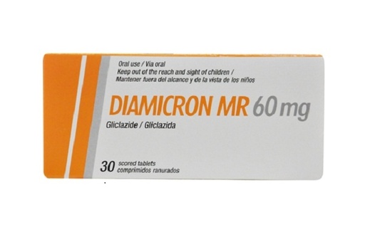 DIAMICRON MR 60MG TABS 30'S