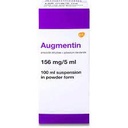 AUGMENTIN 156.25MG/5ML SUSPENSION 100ML