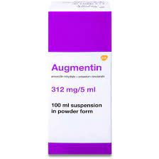 AUGMENTIN 312.5MG/5ML POWDER FOR ORAL SUSPENSION 100ML
