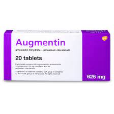 AUGMENTIN TABS 625MG 20'S