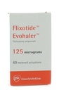 FLIXOTIDE EVOHALER 125MCG 60 DOSES