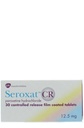 SEROXAT CR 12.5MG TAB 30'S