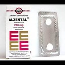 ALZENTAL 200MG FC TABS 2'S