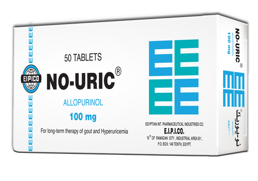NO-URIC 100MG TABS  50'S