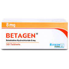 BETAGEN 8MG TABS 50'S