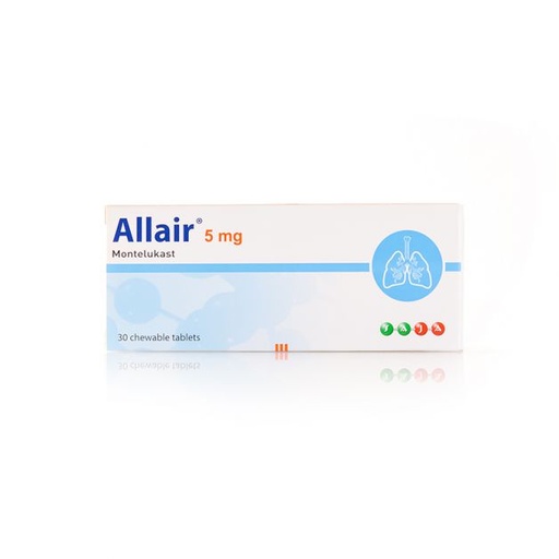 ALLAIR 5MG CHEWABLE TABS 30'S