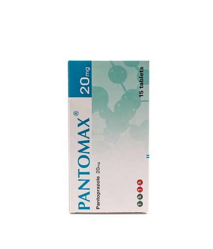 PANTOMAX 20MG 15 Tablets