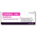 INDERAL 10mg 50 tablets