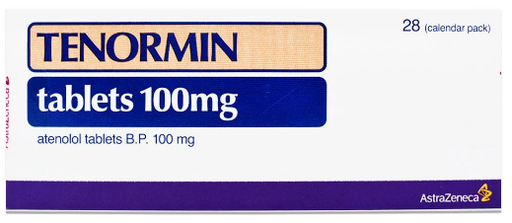 TENORMIN 100MG FILM-COATED TABLET 28'S