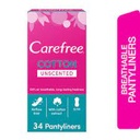 CAREFREE BREATHABLE PANTYLINERS 34'S