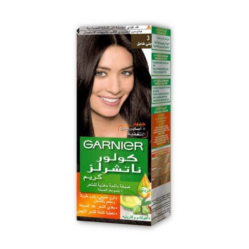 GARNIER COLOR NATURALS 3 DARK BROWN
