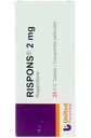 RISPONS 2MG TAB 20S