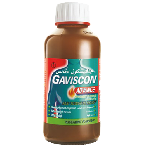 GAVISCON Advance LIQUID PEPPERMINT 300 ML