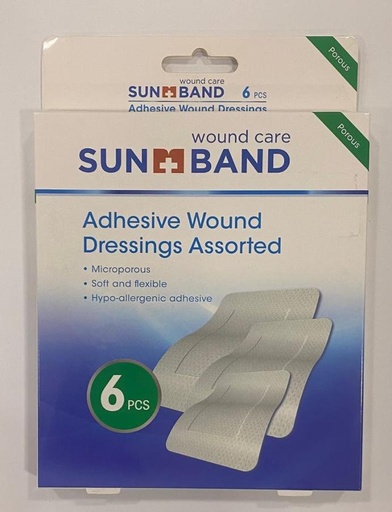 Sunband adhesive wound dressing 72mm × 50mm