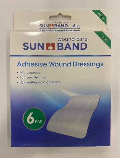 Sunband adhesive wound dressing 100mm × 90mm