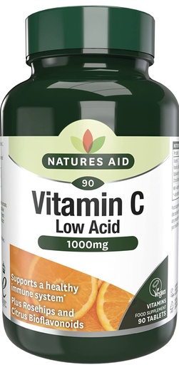 Natures aid Vitamin C 1000mg, 30 Tablets