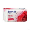 JOHNSON & JOHNSON rose water soap 125g
