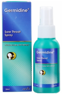 Germidine throat spray 50ml