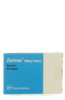 Zovirax 200mg 25 tablets 