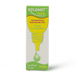 Xylomet peadiatric  nasal drops 15 ml