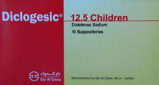 Diclogesic 12.5mg suppositories