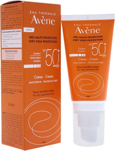 Avene SPF50 sunblock Cream 50ml