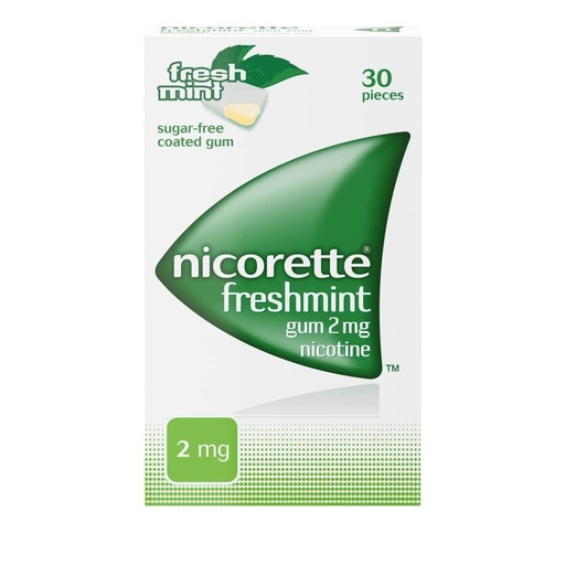 Nicorette Freshmint 2mg 30 chewing gum 