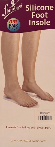 Flamingo Silicone Foot Insole S