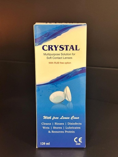 CRYSTAL LENS SOLUTION 120ML