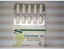 Cipromax 750mg 10 tablets