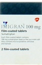 IMIGRAN 100mg 2 tablets