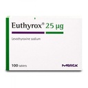 EUTHYROX 25mcg 100 tablets