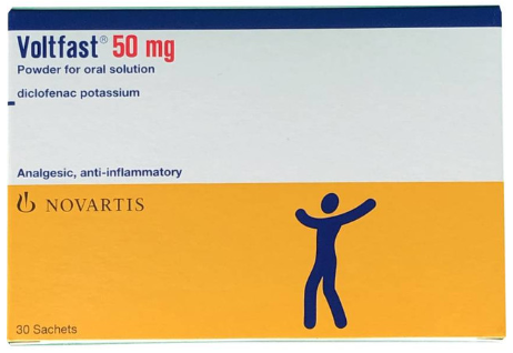 VOLTFAST 50mg 30 sachets