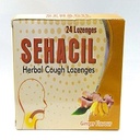 SEHACIL ginger 24 lozenges