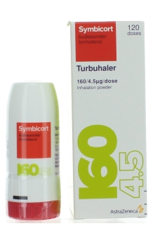 Symbicort 160/4.5mcg turbuhaler 120 doses