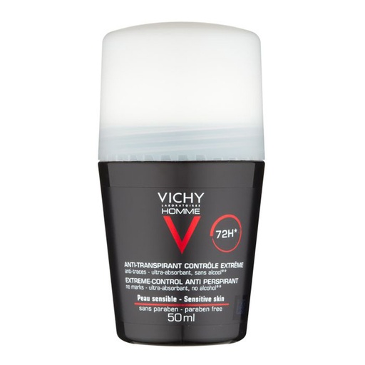 Vichy Homme 72hr Extreme Anti-Perspirant Roll-on 50ml