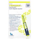 TRESIBA FLEXTOUCH 100 U/ML SOLUTION FOR INJECTION 3MLX 5 PRE-FILLED PENS/ PACK
