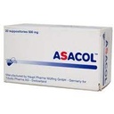 ASACOL 500 MG SUPP 20'S