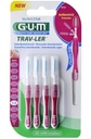 Gum Interdental Brush Trav-ler 1.4 MM flexible grip 6s
